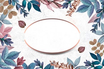 Botanical leaf frame | Free stock vector - 593934