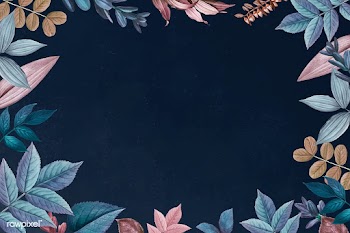 Botanical leaf frame | Free stock vector - 593935