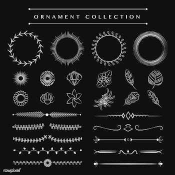 Botanical ornament collection | Free stock vector - 494566