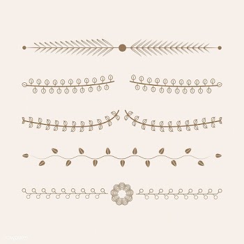 Botanical ornament collection | Free stock vector - 494618