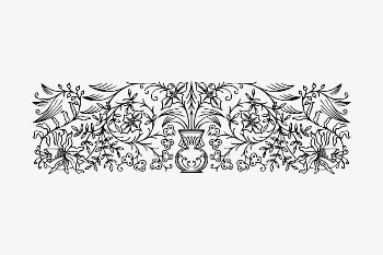 Botanical pattern clipart, drawing illustration | Free Vector Illustration - rawpixel