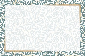 Botanical patterned frame | Free stock vector - 1080100