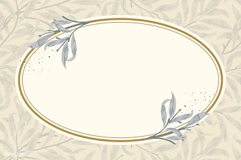Botanical patterned frame | Free stock vector - 1080103