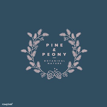 Botanical style badge design vector | Free stock vector - 523457