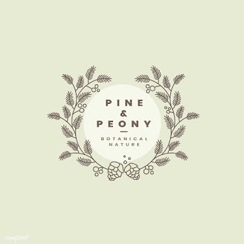 Botanical style badge design vector | Free stock vector - 523482