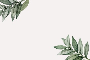 Botanical themed design space Free Vector