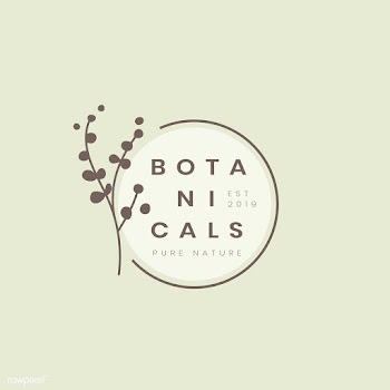Botanicals nature logo design vector | Free stock vector - 523430