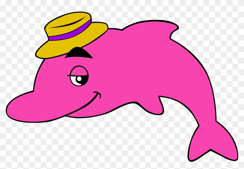 Boto Cor De Rosa Botou A Cabeça Pra Fora Da Água - Boto Cor De Rosa Desenho