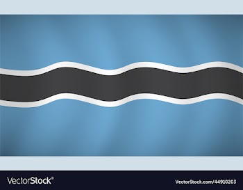 botswana flag background