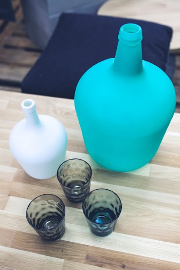 Bottle &amp; glasses