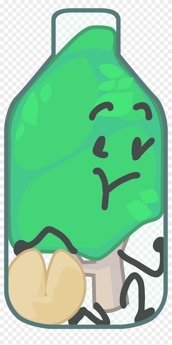Bottle And Tree - Bfdi Bottle And Tree