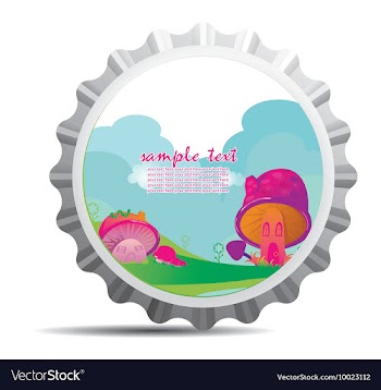 Bottle cap vector image