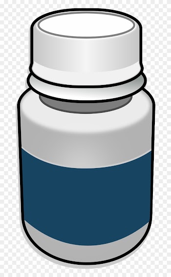 Bottle Clipart Medication - Pill Bottle Clipart Transparent