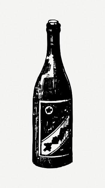 Bottle clipart, vintage illustration psd. | Free PSD Illustration - rawpixel
