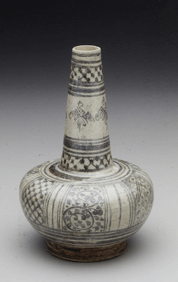 bottle jar stoneware with underglaze | Free Photo - rawpixel