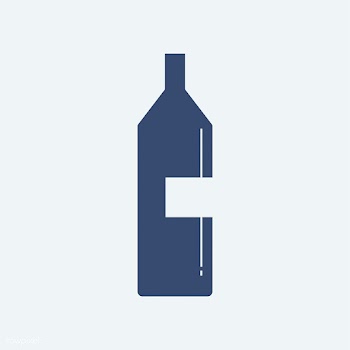 Bottle of wine icon illustration | Free stock vector - 445057