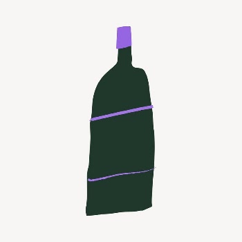 Bottle sticker, cute doodle in colorful | Free PSD Illustration - rawpixel