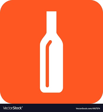 Bottle vector image