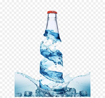 Bottled water Purified water Water bottle - Creative bottle 