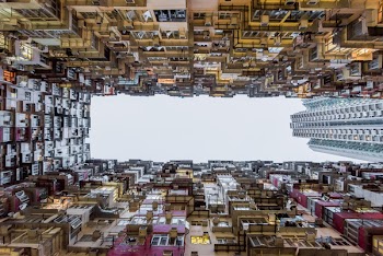 Bottom View Skyscraper