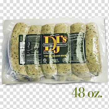 Boudin Cajun cuisine Dirty rice D J's Boudain Bacon, delicious smoked sausage transparent background PNG clipart