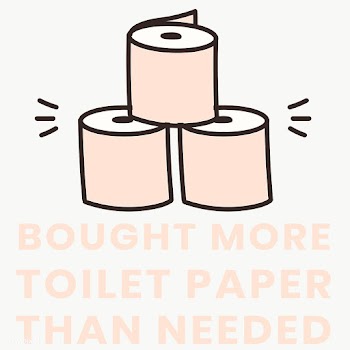Bought more toilet paper than needed, self quarantine activity design .. | Free  transparent png - 2315287