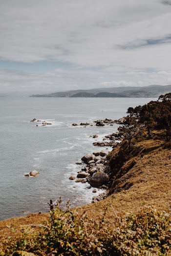 Boulders on Body of Water