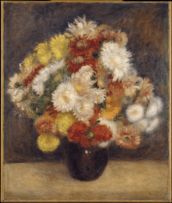 Bouquet of Chrysanthemums (1881) painting | Free Photo - rawpixel