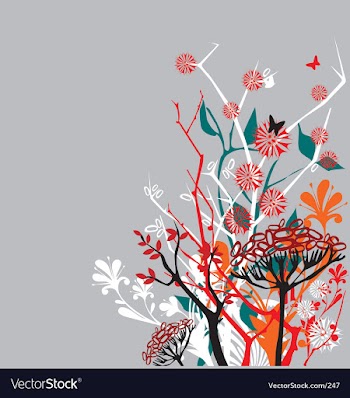 Bouquet of flowers vector image