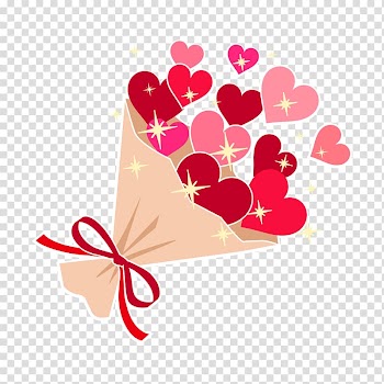 Bouquet of heart , Bouquet of Heart Red., others transparent background PNG clipart