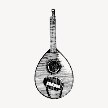 Bouzouki clipart, musical instrument illustration | Free Vector - rawpixel