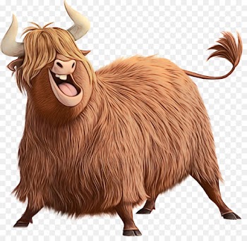 bovine cartoon yak clip art livestock