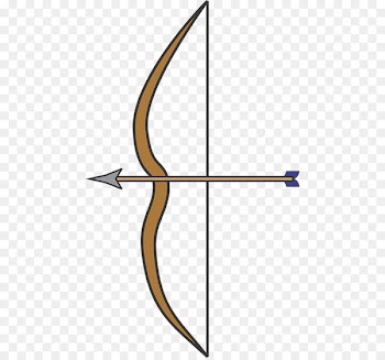 Bow and arrow Arc - Ancient archer arrow direction 