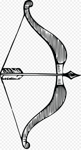 Bow and arrow Archery Clip art - bow and arrow 