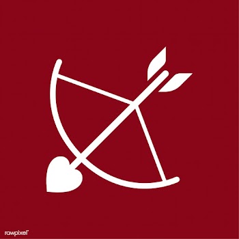 Bow and arrow cupid icon | Free stock vector - 457457