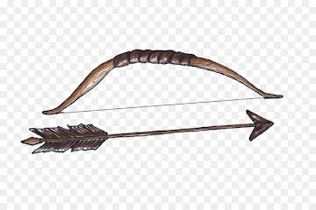 Bow and arrow Transparency and translucency Clip art - Bow And Arrow Transparent Background 