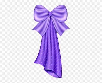 Bow Clip Art Vector Clip Art Free Image 7 - Purple Ribbon Borders