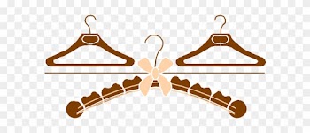 Bow Hanger With Clip Art Cliparts - Baby Hanger Clipart
