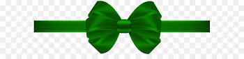 Bow tie Green Necktie - Bow Green Transparent PNG Clip Art 