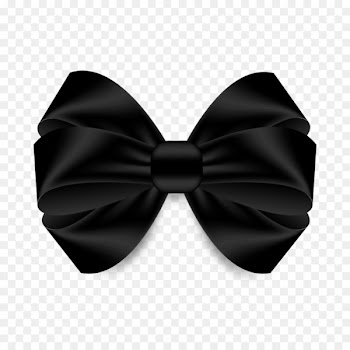 Bow tie Necktie Computer file - Vector black bow tie 