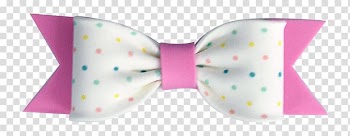 Bow tie Ribbon Pink M, light Pink Watercolor transparent background PNG clipart