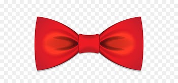 Bow tie T-shirt Necktie Red Ribbon - Red bow 