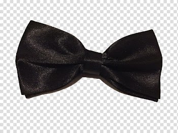 Bow tie Tuxedo Necktie Clothing Black, smoking transparent background PNG clipart