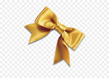 Bow tie Yellow Ribbon Shoelace knot - Yellow Ribbon Ribbon Vector 