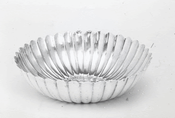 bowl, entirely fluted, undecorated. Original | Free Photo - rawpixel