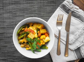 Bowl Of Cooked Vegetables