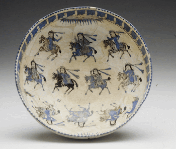 Bowl, overglaze painted ware; mounted | Free Photo - rawpixel