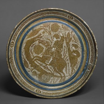 Bowl with a Horseman Spearing | Free Photo - rawpixel