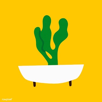 Bowl with organic greens healthy food vector | Free stock vector - 516547