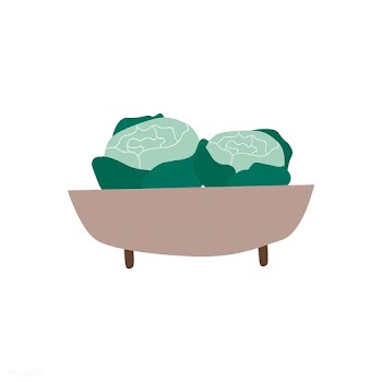 Bowl with organic greens healthy food vector | Free stock vector - 516580